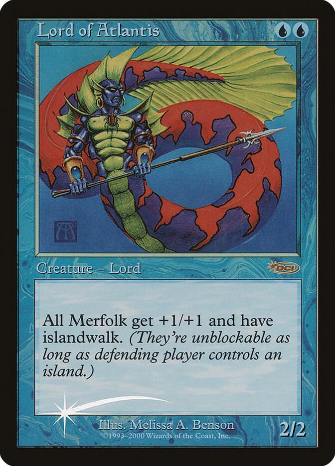 Lord of Atlantis card from Junior Series Promos