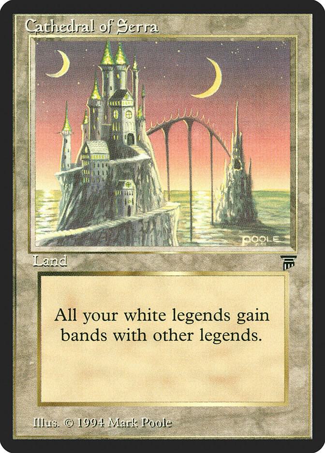 Cathedral of Serra card from Legends