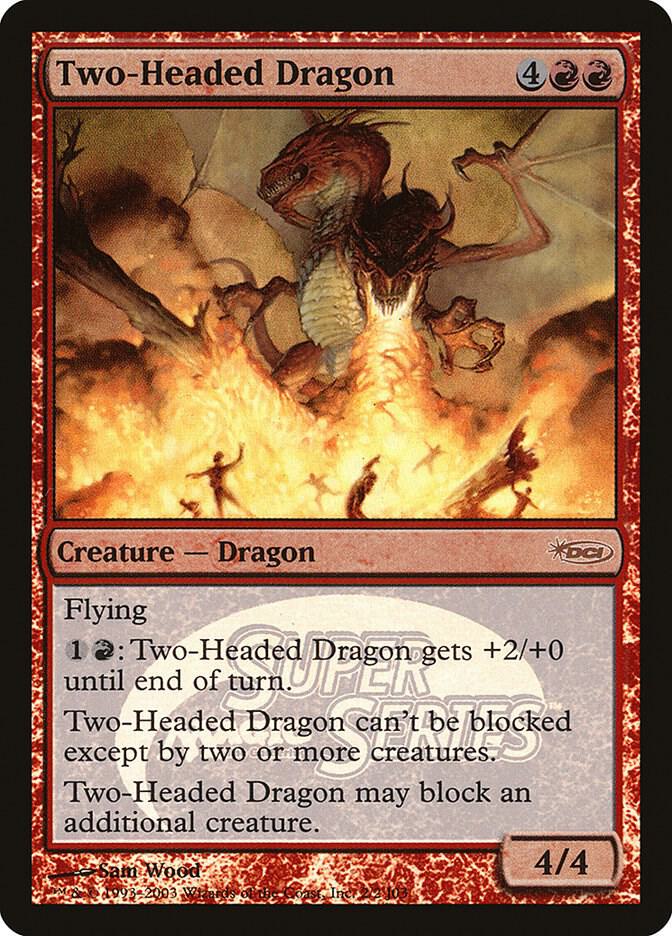 Two-Headed Dragon (Junior Super Series) 2 card from Junior Series Promos