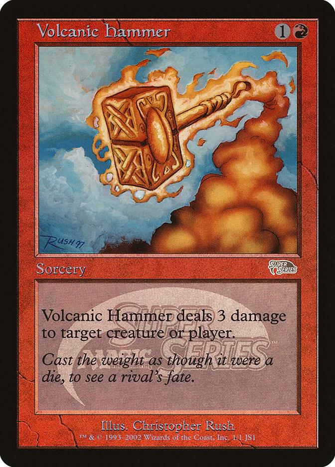 Volcanic Hammer (Junior Super Series) 1 card from Junior Series Promos