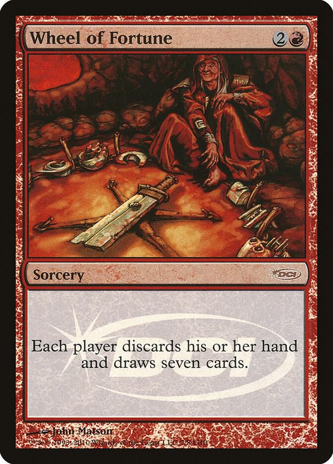 Wheel of Fortune 7 card from Judge Promos
