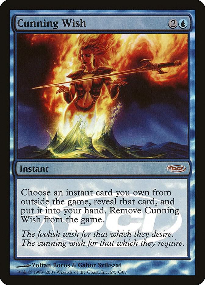 Cunning Wish 2 card from Judge Promos