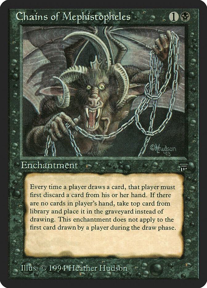 Chains of Mephistopheles card from Legends