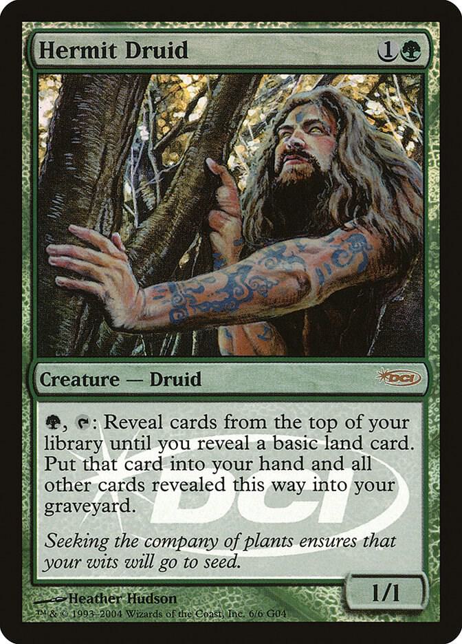 Hermit Druid 6 card from Judge Promos