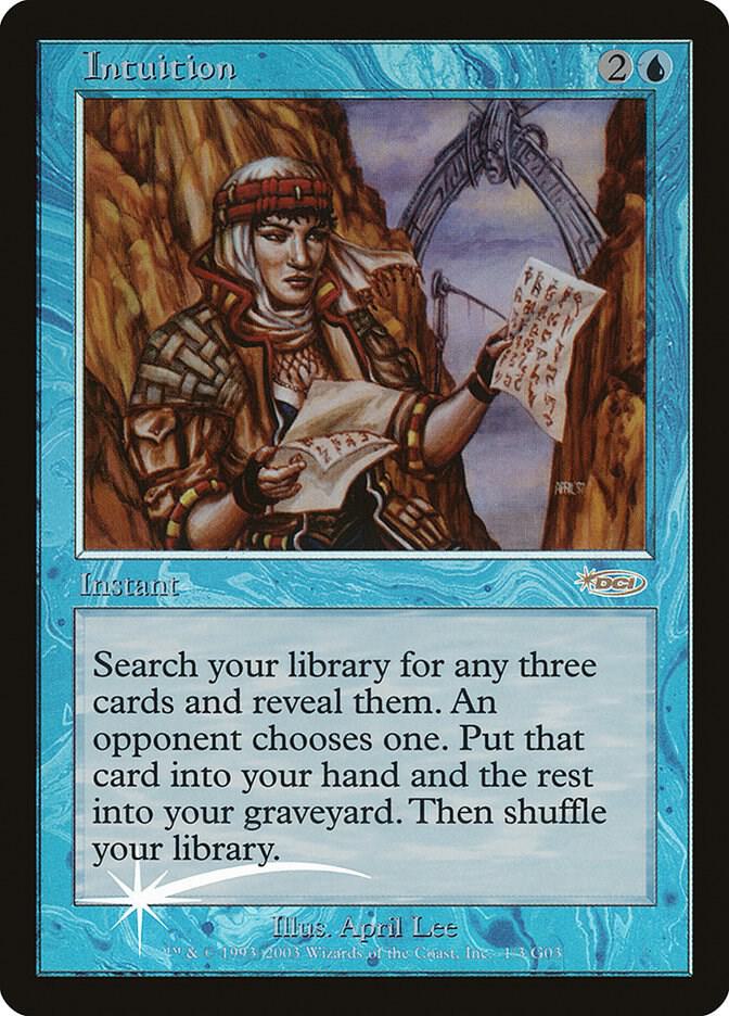 Intuition 1 card from Judge Promos
