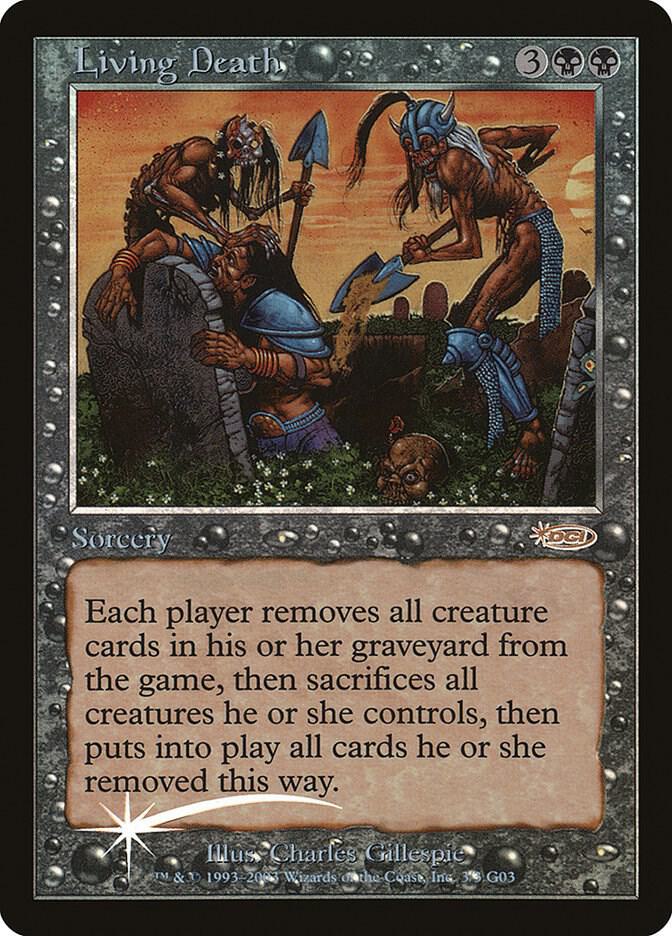 Living Death 3 card from Judge Promos