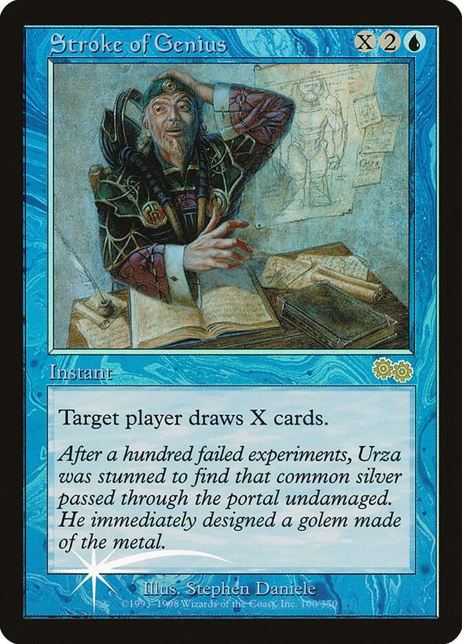 Stroke of Genius 100 card from Judge Promos