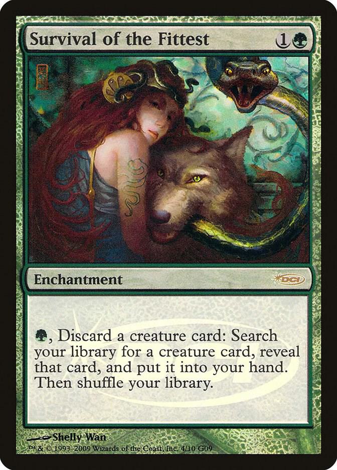 Survival of the Fittest 4 card from Judge Promos