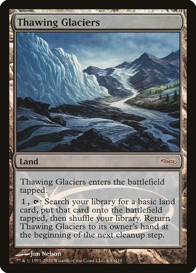 Thawing Glaciers 4 card from Judge Promos
