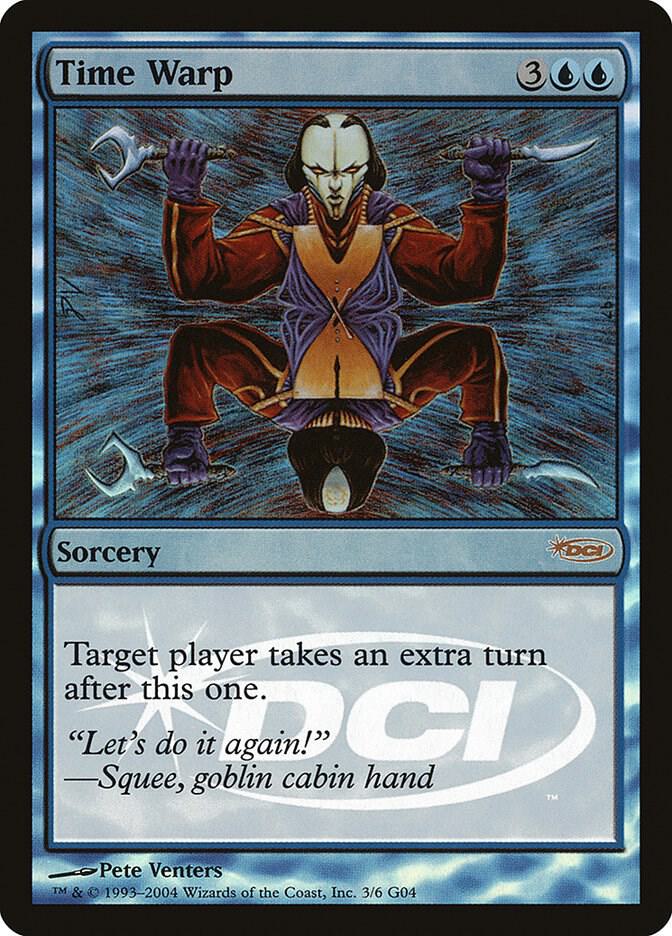 Time Warp 3 card from Judge Promos