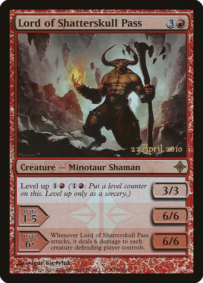 Lord of Shatterskull Pass 156 card from Launch Party & Release Event Promos