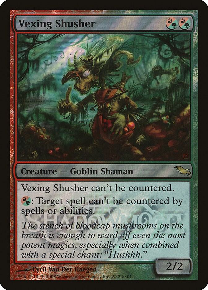 Vexing Shusher 222 card from Launch Party & Release Event Promos
