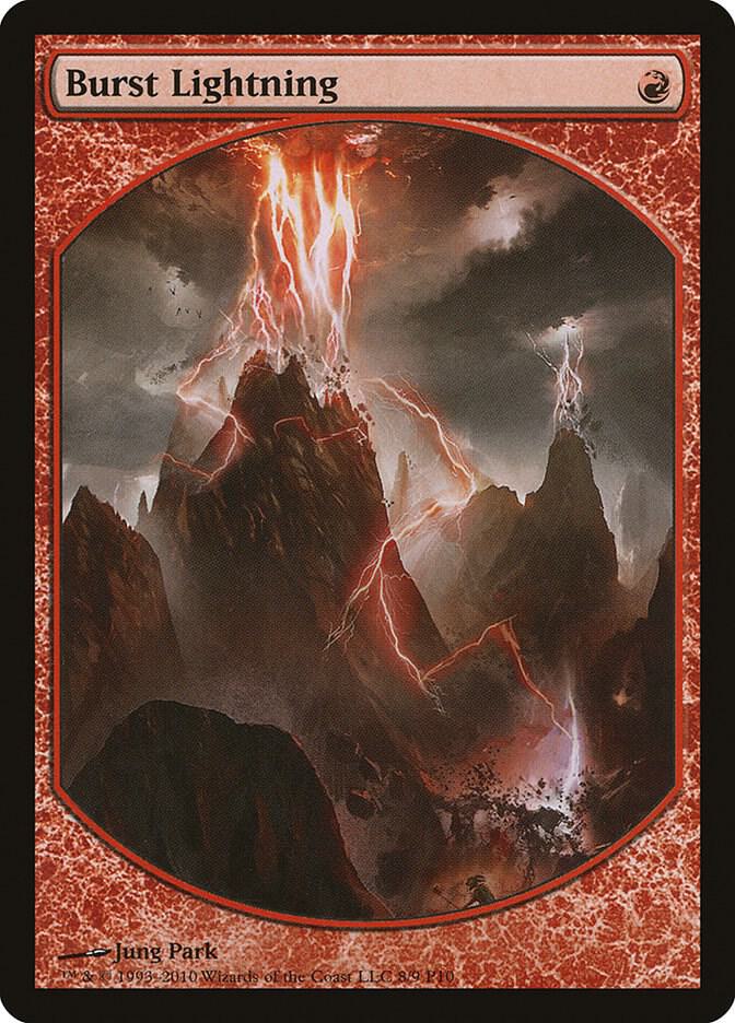 Burst Lightning 8 card from Magic Player Rewards