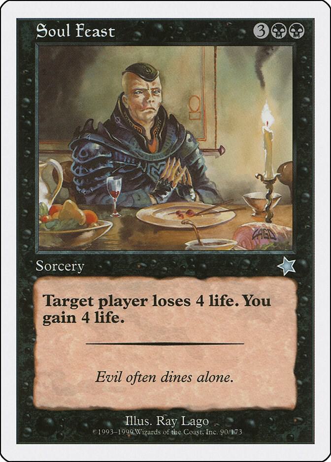 Soul Feast 90 card from Starter 1999
