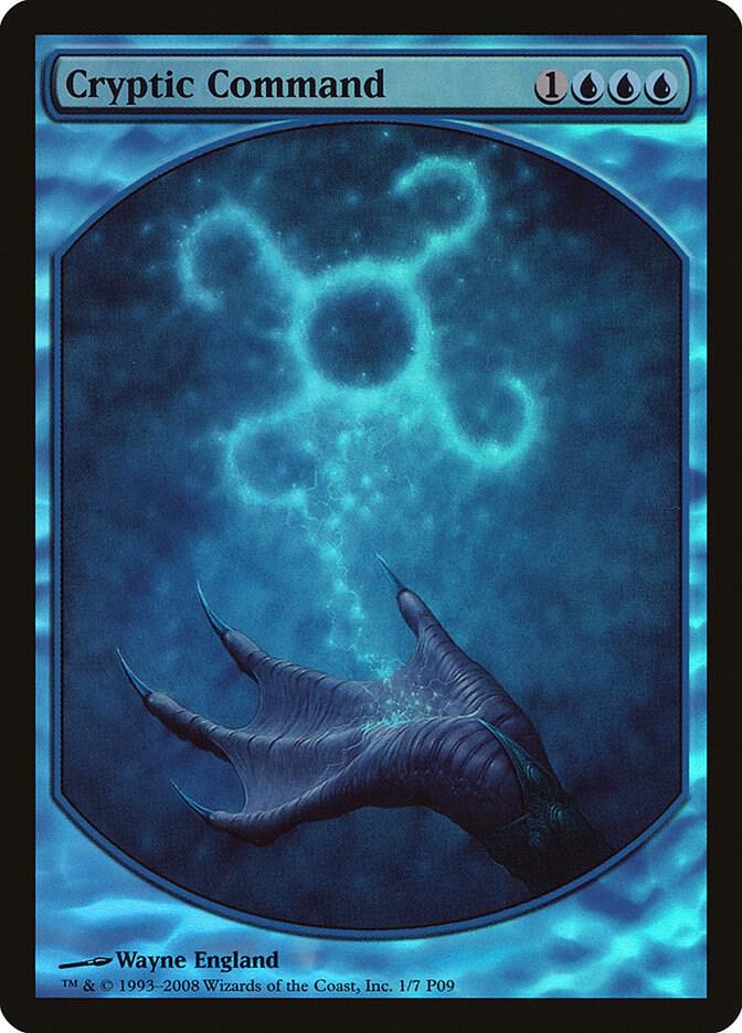 Cryptic Command 1 card from Magic Player Rewards