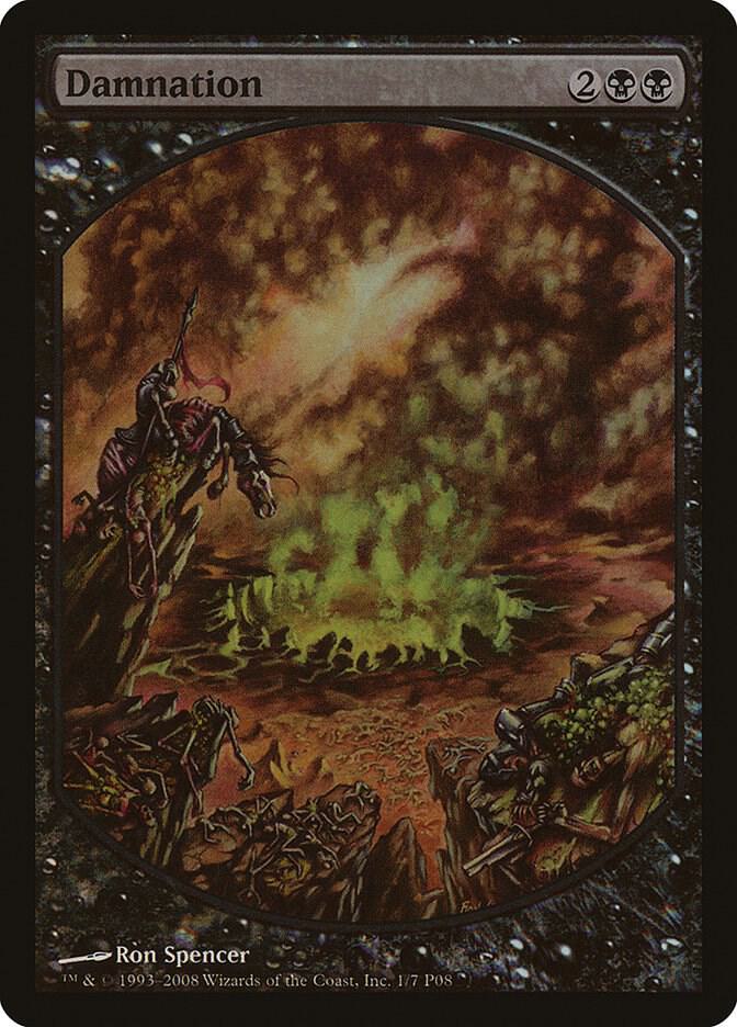 Damnation 1 card from Magic Player Rewards