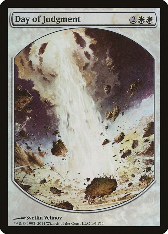Day of Judgment 1 card from Magic Player Rewards