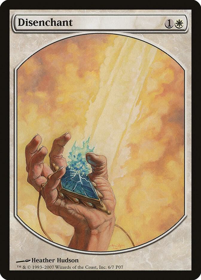Disenchant 6 card from Magic Player Rewards