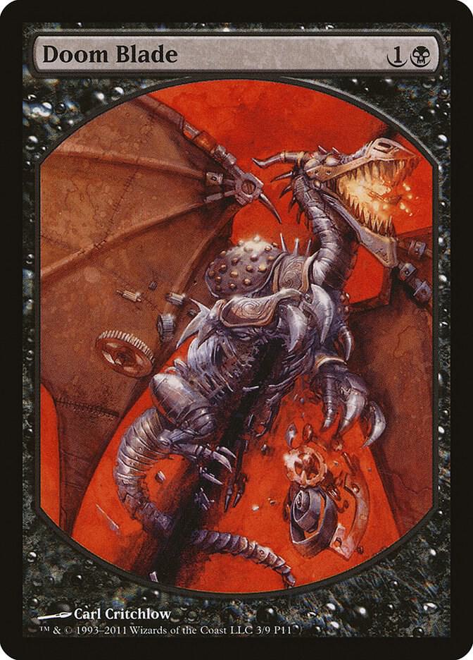 Doom Blade 3 card from Magic Player Rewards