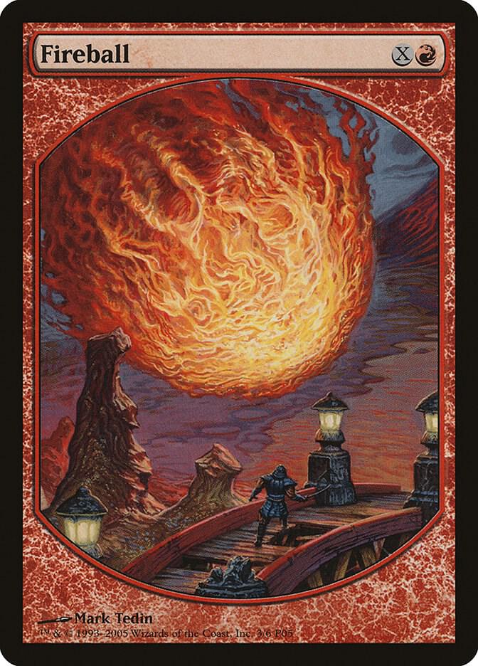 Fireball 3 card from Magic Player Rewards