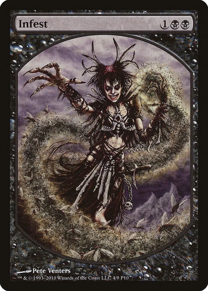 Infest 4 card from Magic Player Rewards