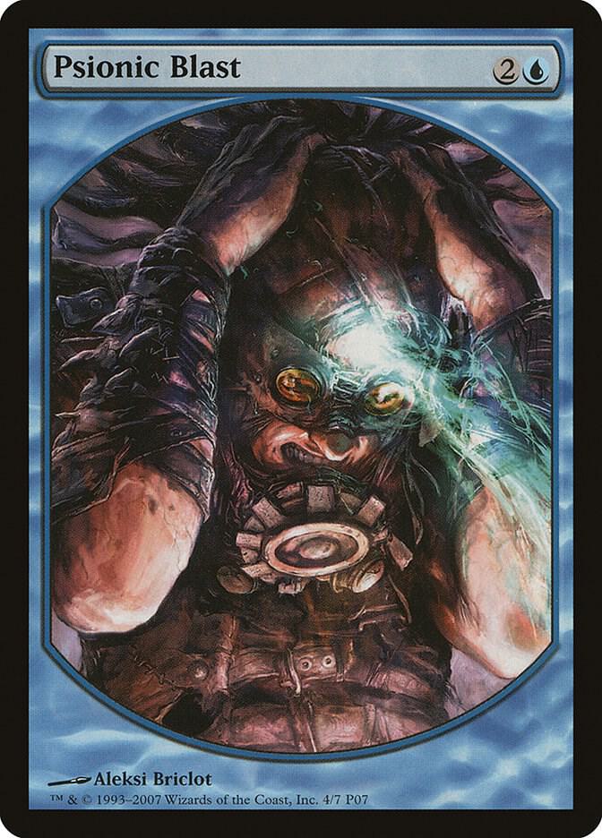 Psionic Blast 4 card from Magic Player Rewards