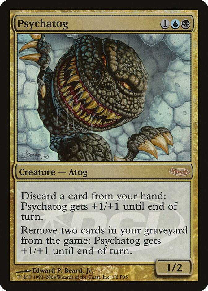 Psychatog 1 card from Magic Player Rewards