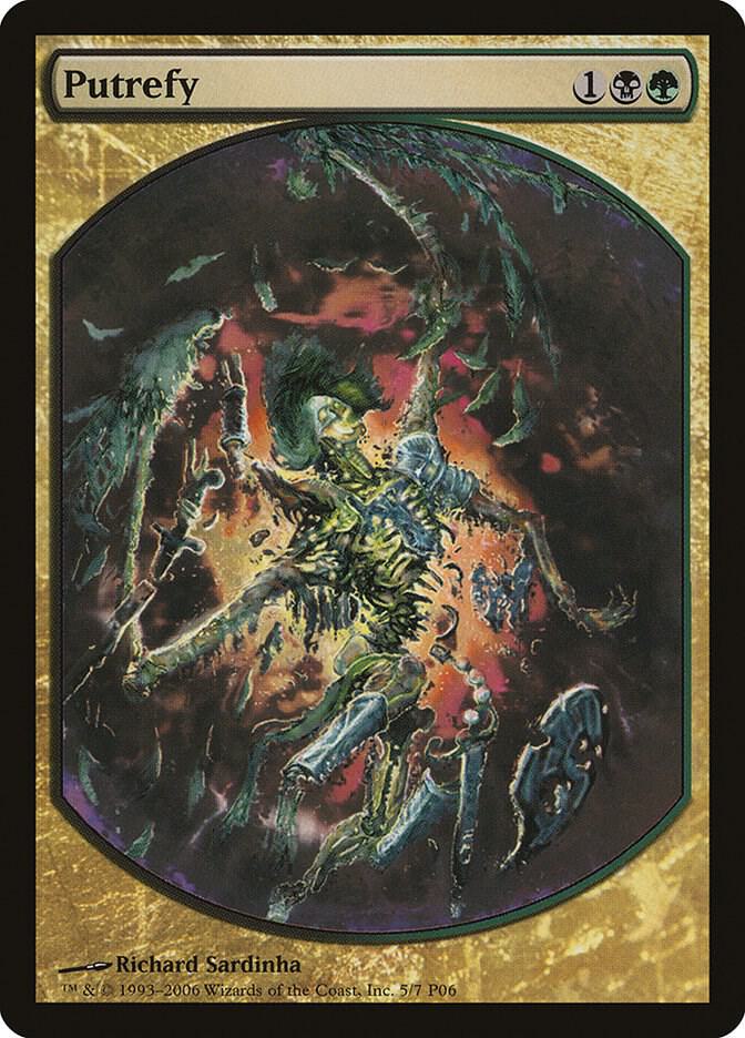 Putrefy 5 card from Magic Player Rewards