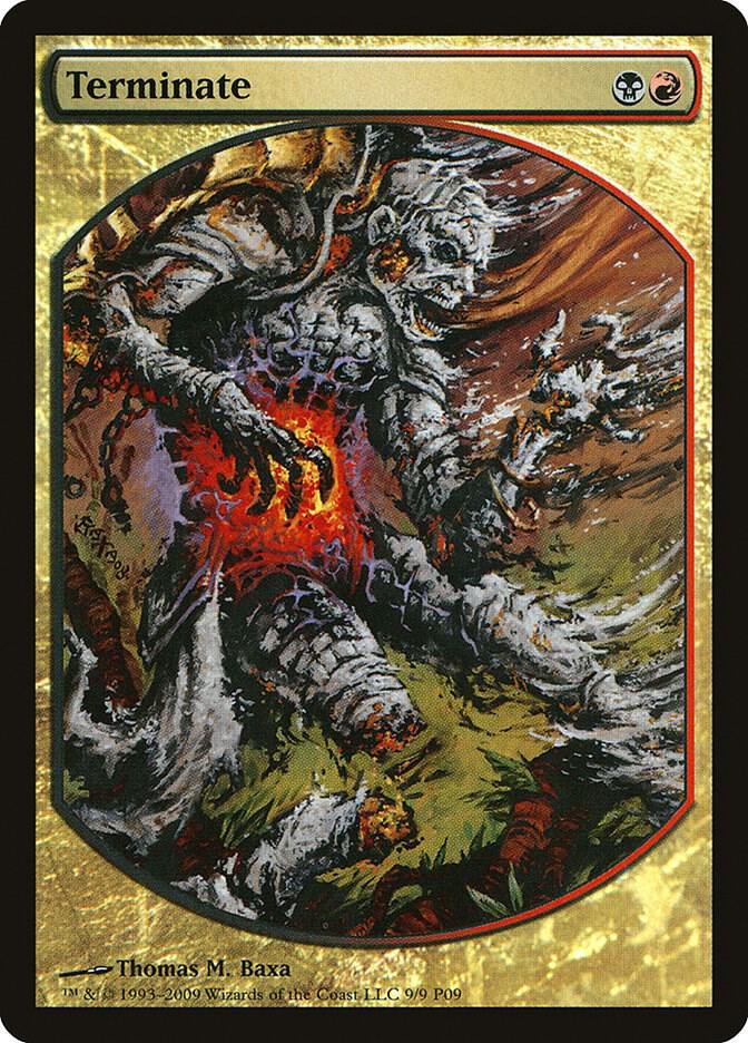 Terminate 9 card from Magic Player Rewards