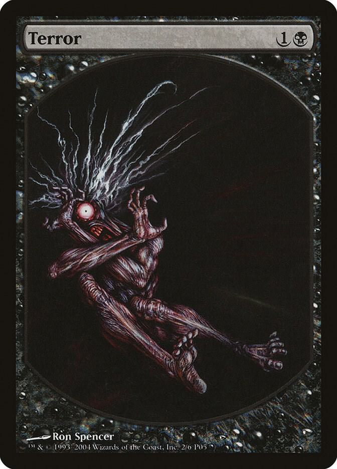 Terror 2 card from Magic Player Rewards