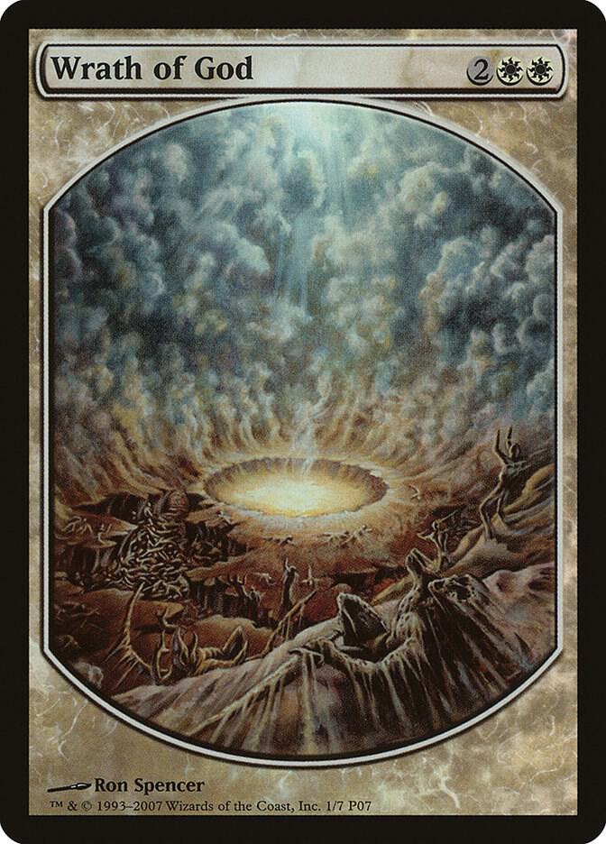 Wrath of God 1 card from Magic Player Rewards