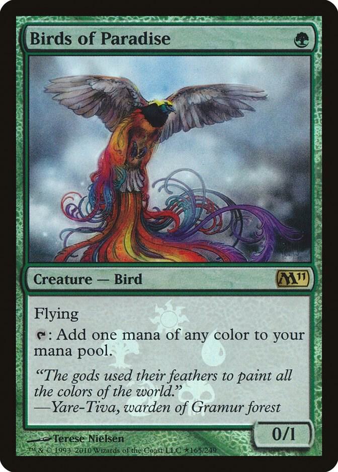 Birds of Paradise 165 card from Buy-A-Box Promos