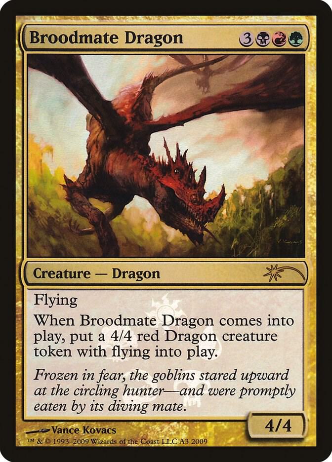 Broodmate Dragon A3 card from Media Promos
