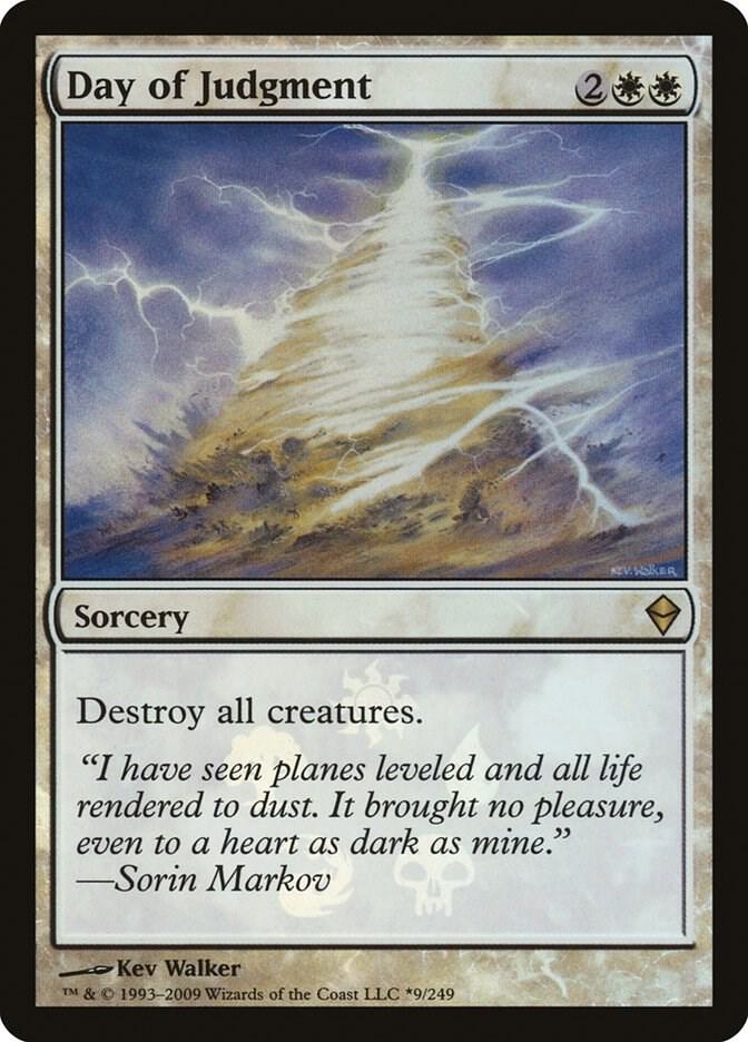 Day of Judgment 9 card from Buy-A-Box Promos