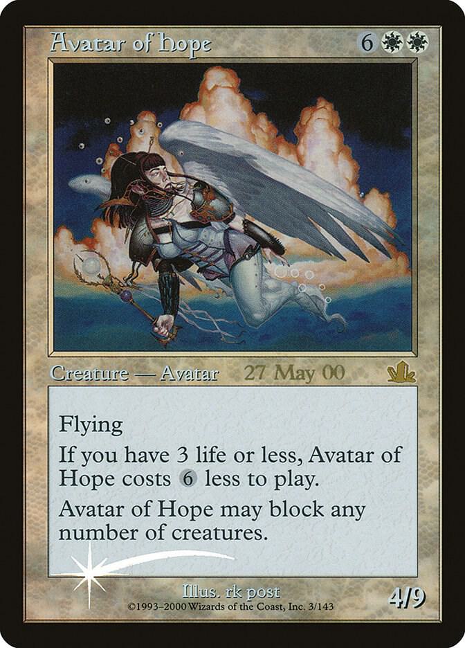 Avatar of Hope 3 card from Prerelease Cards