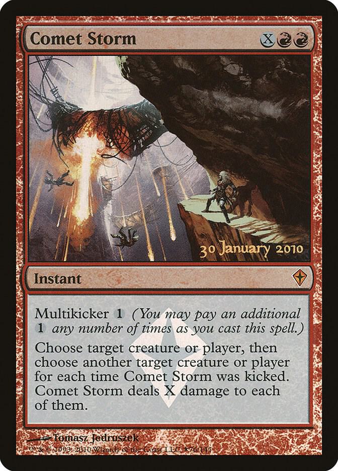 Comet Storm 76 card from Prerelease Cards