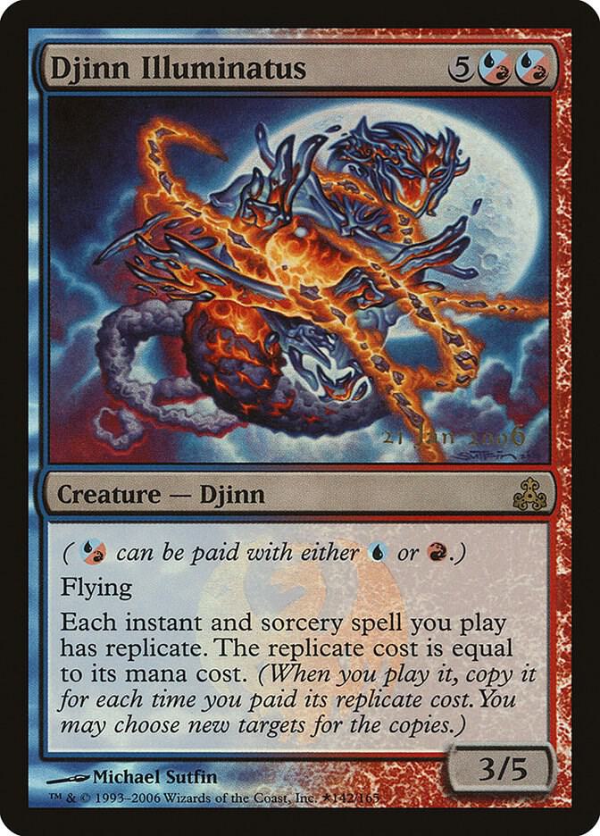 Djinn Illuminatus 28 card from Prerelease Cards