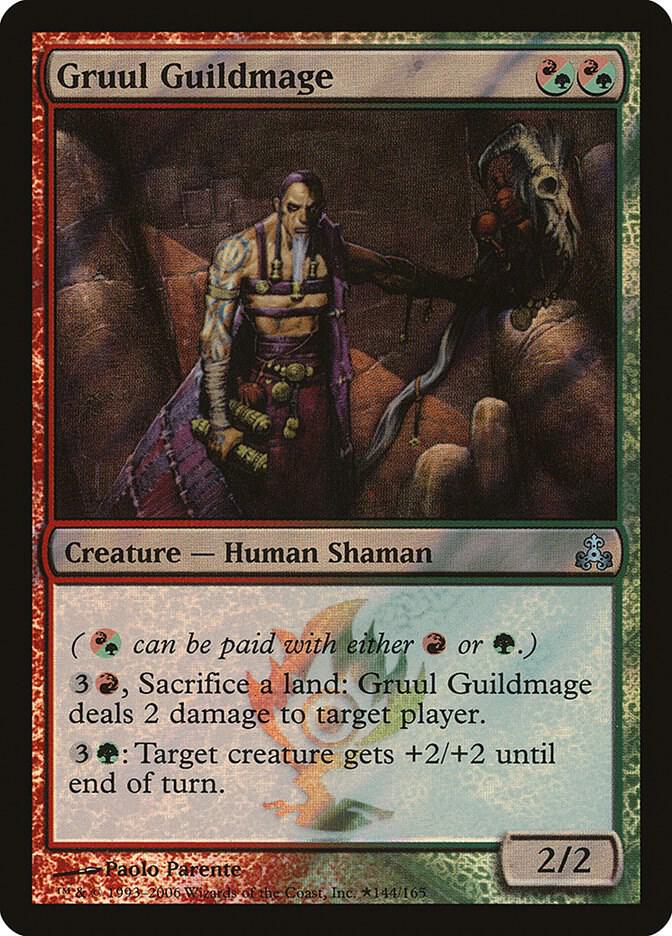 Gruul Guildmage 144 card from Launch Party & Release Event Promos