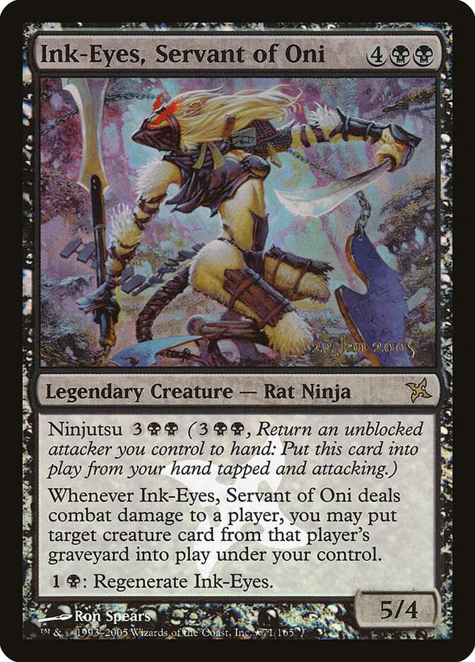 Ink-Eyes, Servant of Oni 71 card from Prerelease Cards