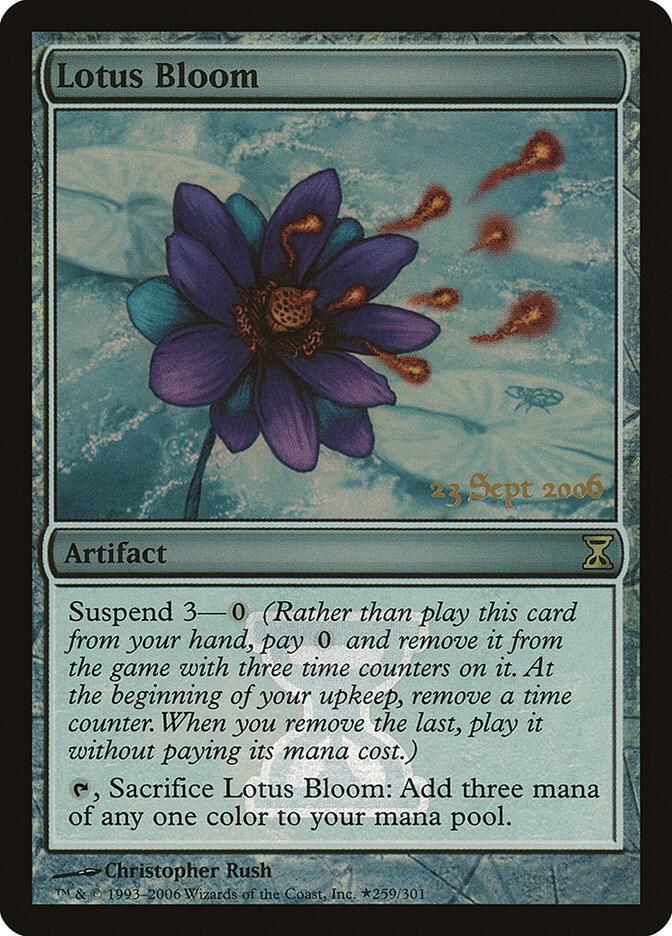 Lotus Bloom 259 card from Prerelease Cards