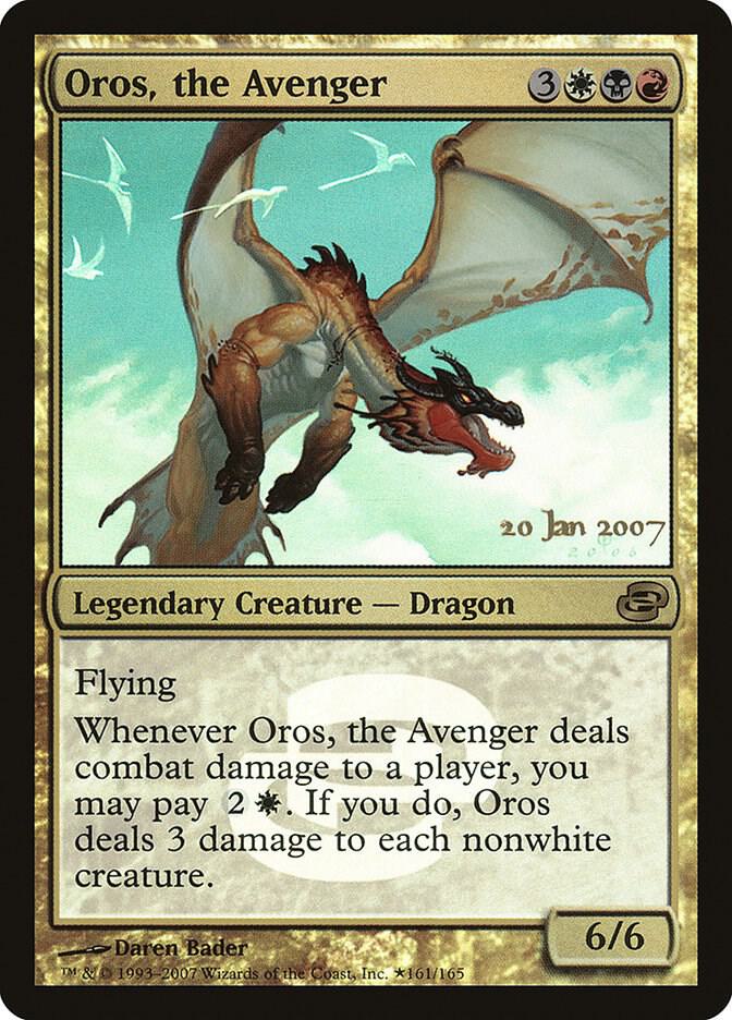 Oros, the Avenger 161 card from Prerelease Cards