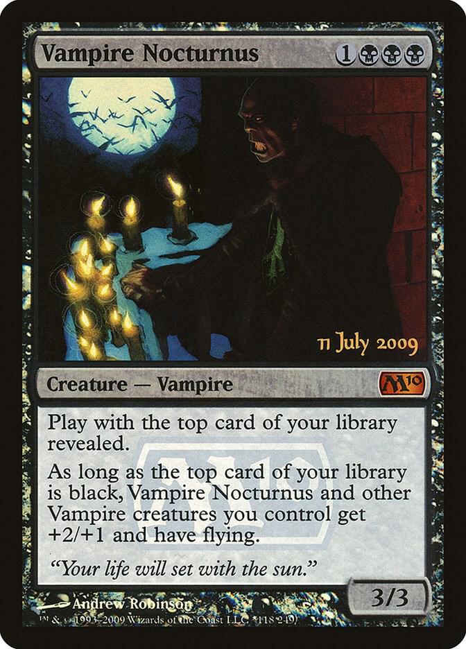 Vampire Nocturnus 118 card from Prerelease Cards