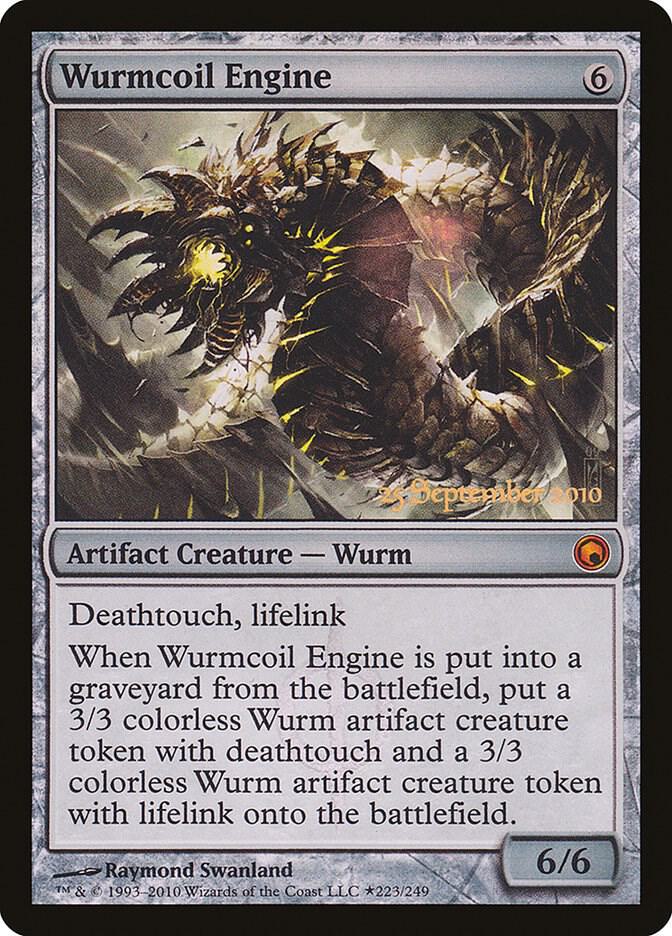 Wurmcoil Engine 223 card from Prerelease Cards