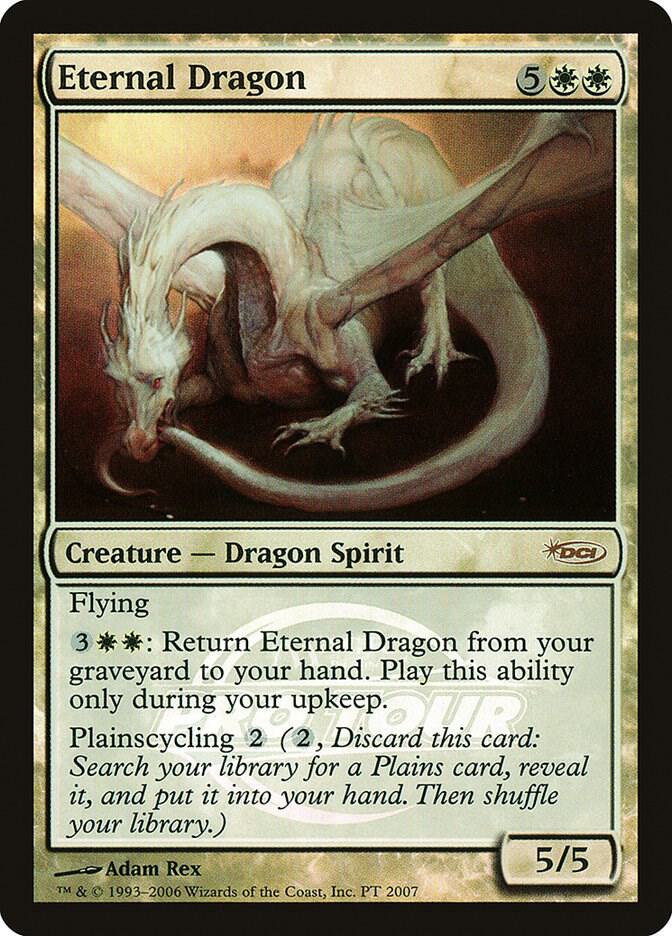 Eternal Dragon PT 2007 card from Pro Tour Promos