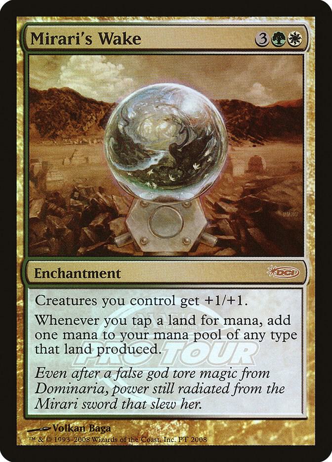 Mirari's Wake PT 2008 card from Pro Tour Promos