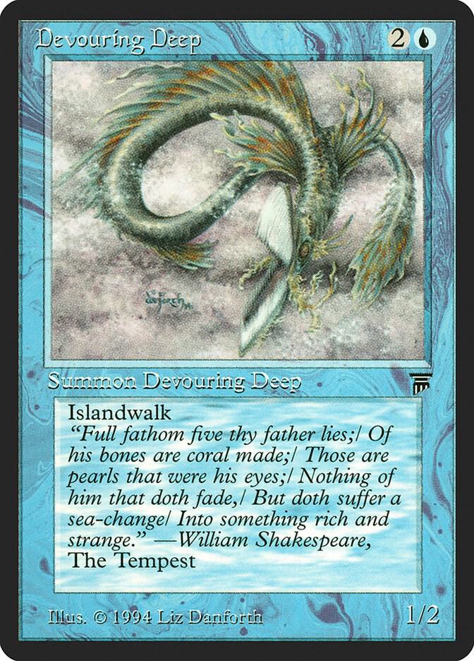 Devouring Deep card from Legends