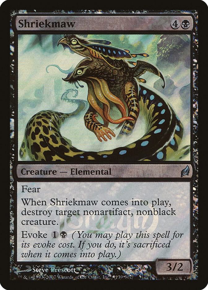 Shriekmaw 139 card from Launch Party & Release Event Promos