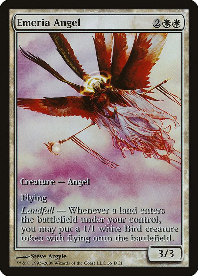 Emeria Angel 35 card from Game Day & Store Championship Promos