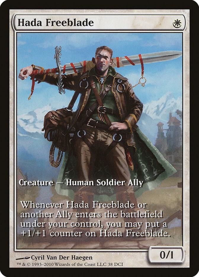 Hada Freeblade 38 card from Game Day & Store Championship Promos