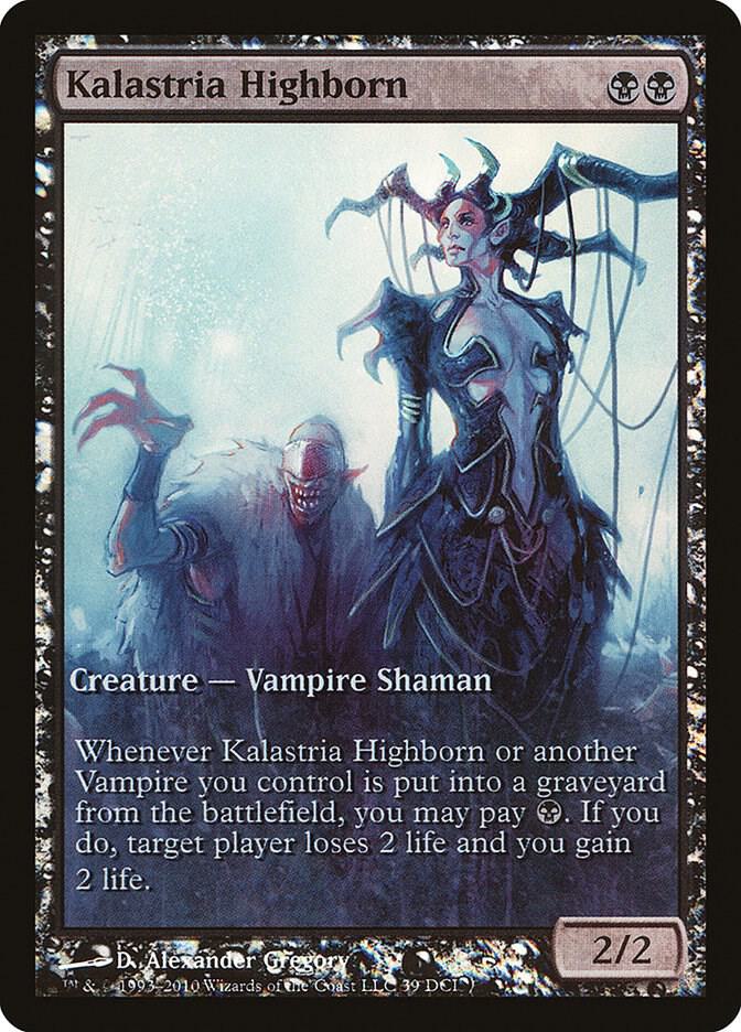 Kalastria Highborn 39 card from Game Day & Store Championship Promos